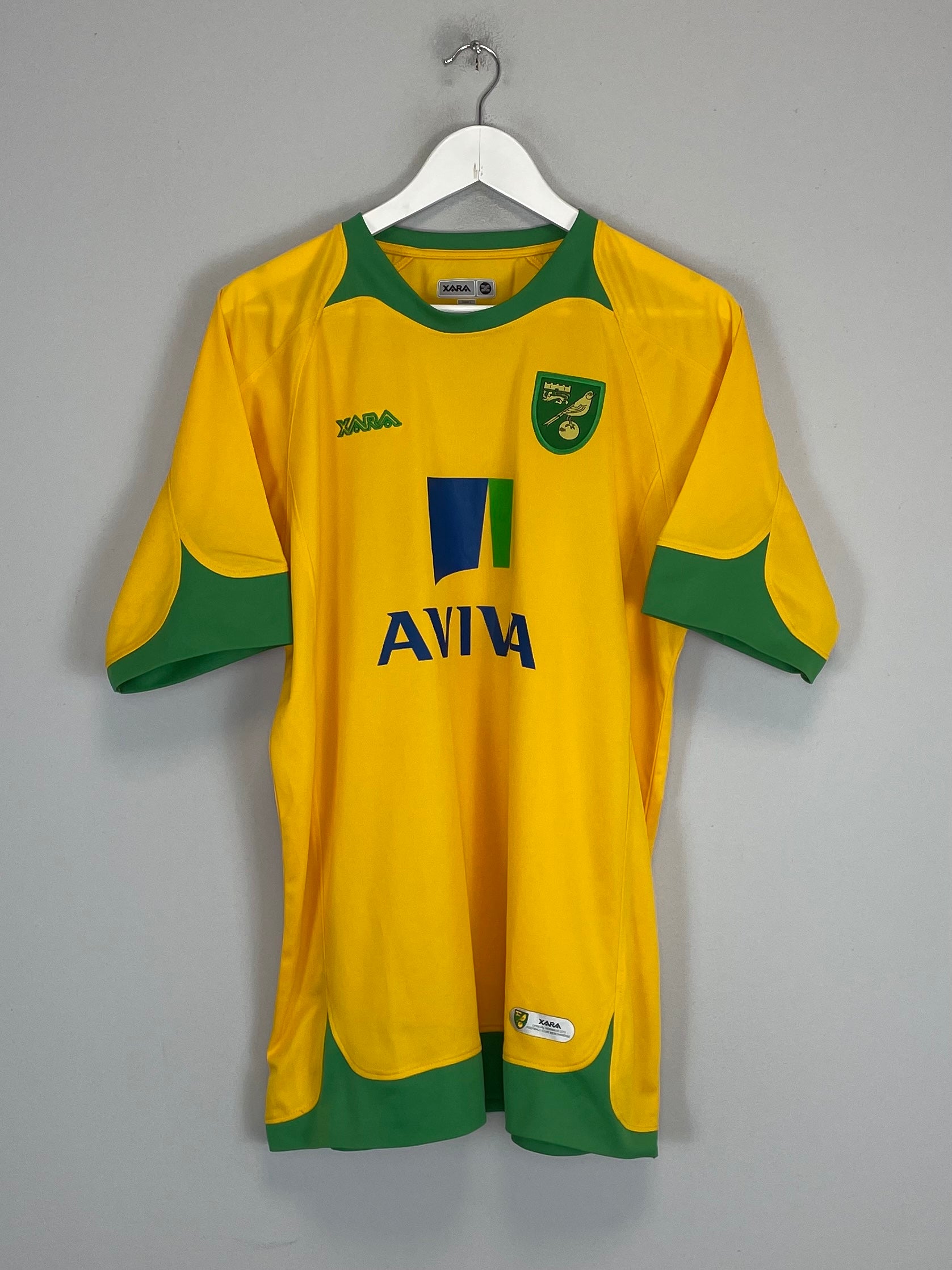 2008/10 NORWICH CITY HOME SHIRT (L) XARA