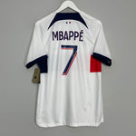 2023/24 PSG MBAPPE #7 *BNWT* AWAY SHIRT (M) NIKE