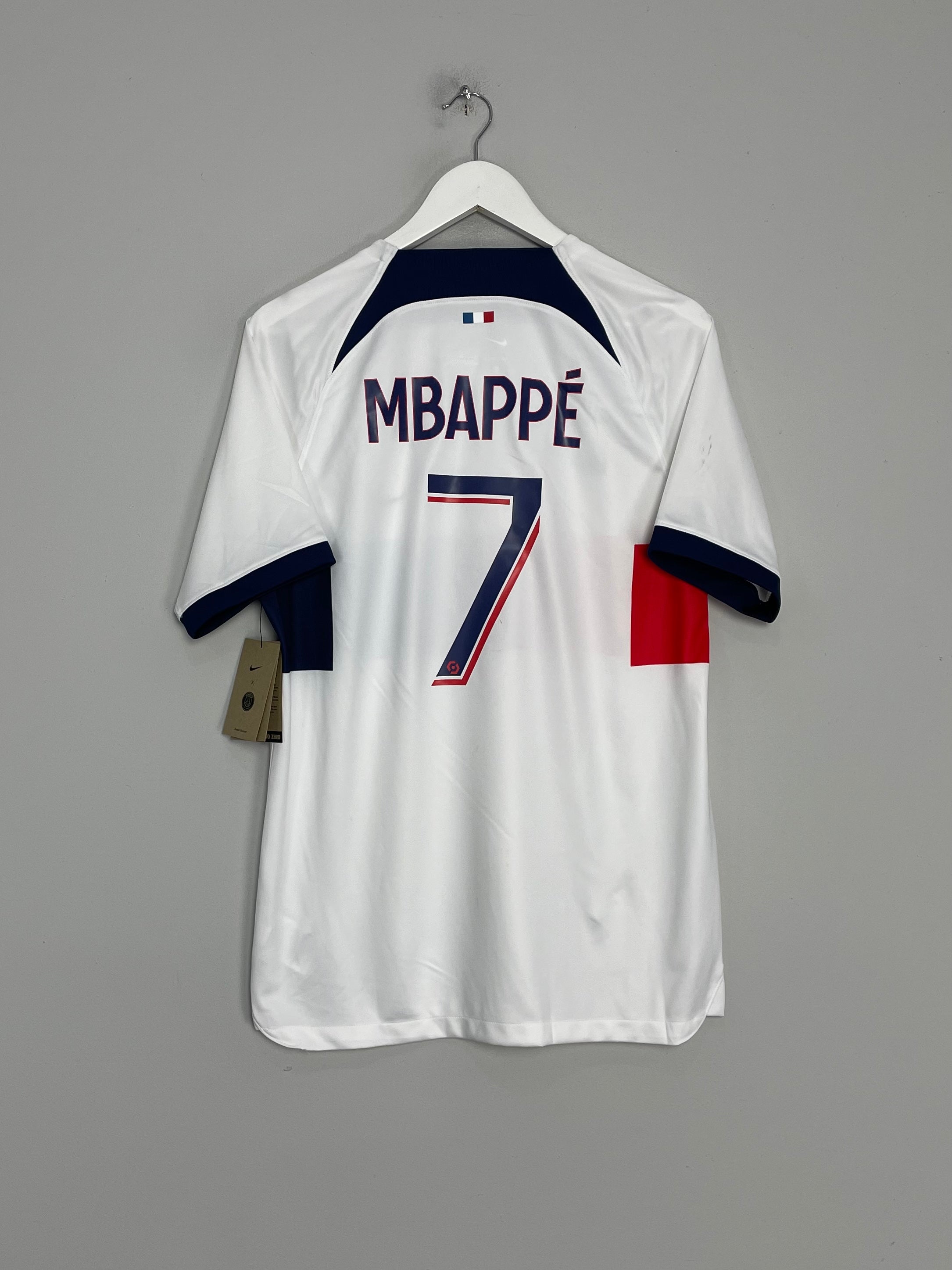 2023/24 PSG MBAPPE #7 *BNWT* AWAY SHIRT (M) NIKE