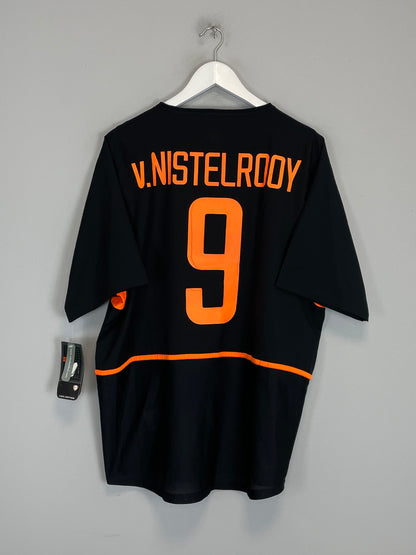 2002/04 NETHERLANDS V.NISTELROOY #9 *BNWT* AWAY SHIRT (L) NIKE