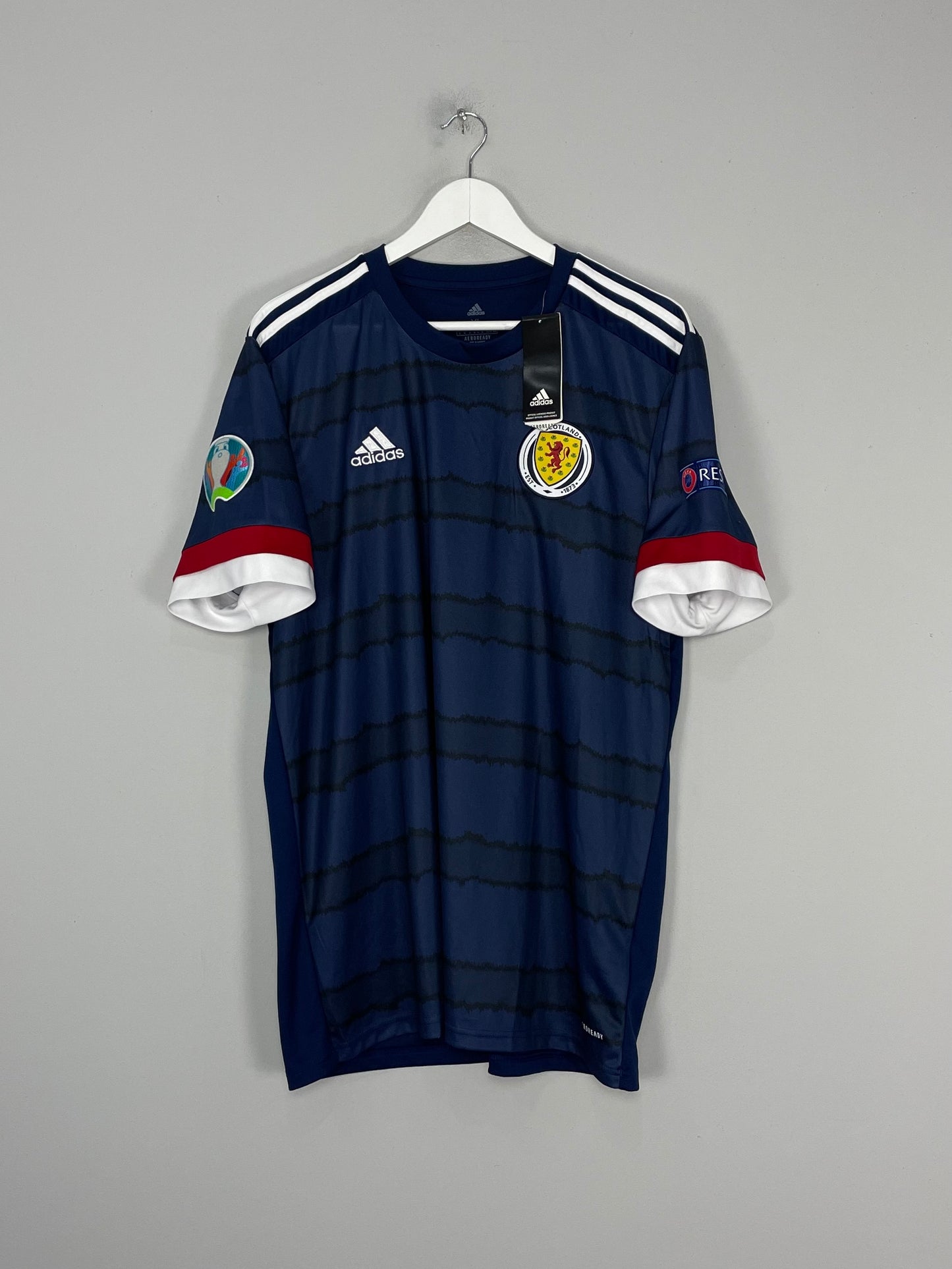 2020 21 Scotland home football shirt #3 ROBERTSON *BNWT* –
