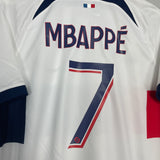 2023/24 PSG MBAPPE #7 *BNWT* AWAY SHIRT (M) NIKE