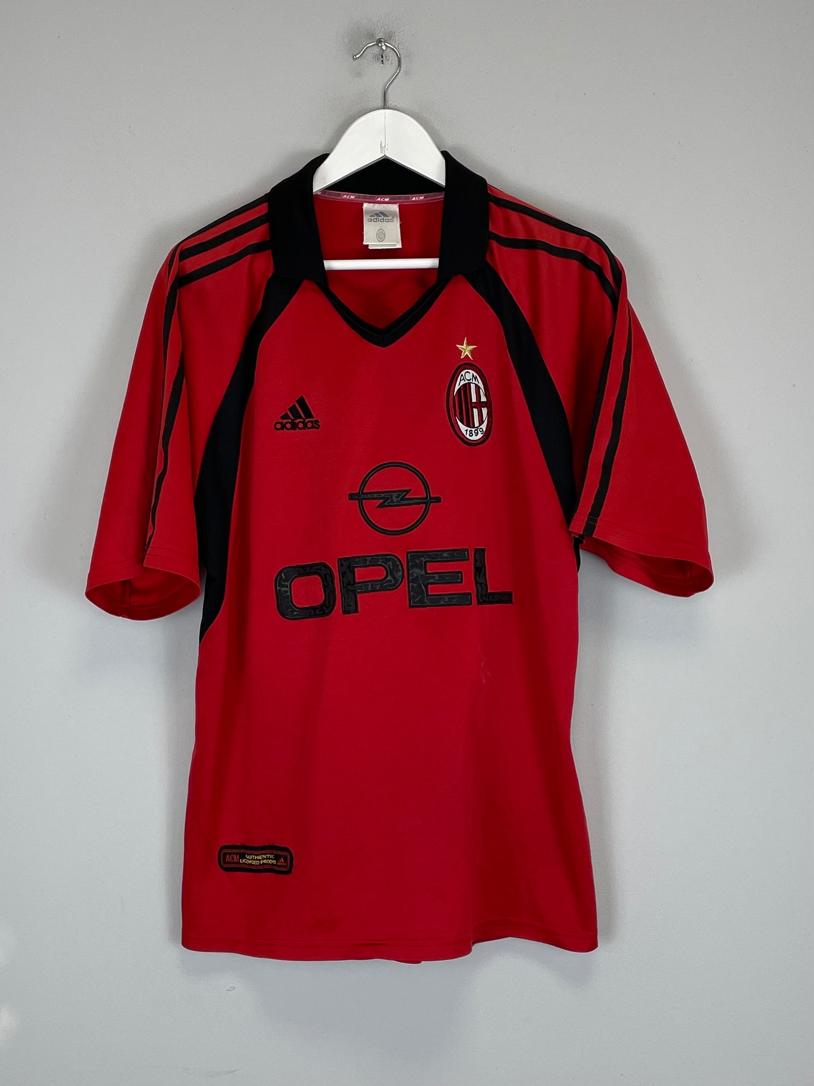 2001/02 AC MILAN THIRD SHIRT (XL) ADIDAS