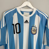 2011/12 ARGENTINA MESSI #10 HOME SHIRT (L) ADIDAS