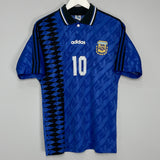 1994 ARGENTINA MARADONA #10 AWAY SHIRT (M) ADIDAS