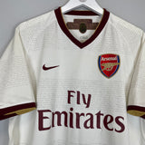 2007/08 ARSENAL ROSICKY #7 AWAY SHIRT (L) NIKE