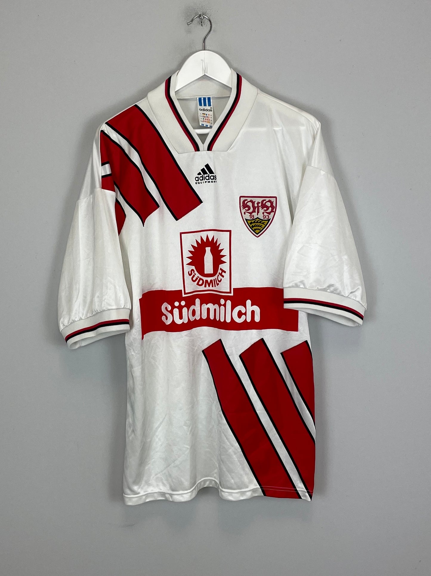 1993/94 STUTTGART HOME SHIRT (XL) ADIDAS