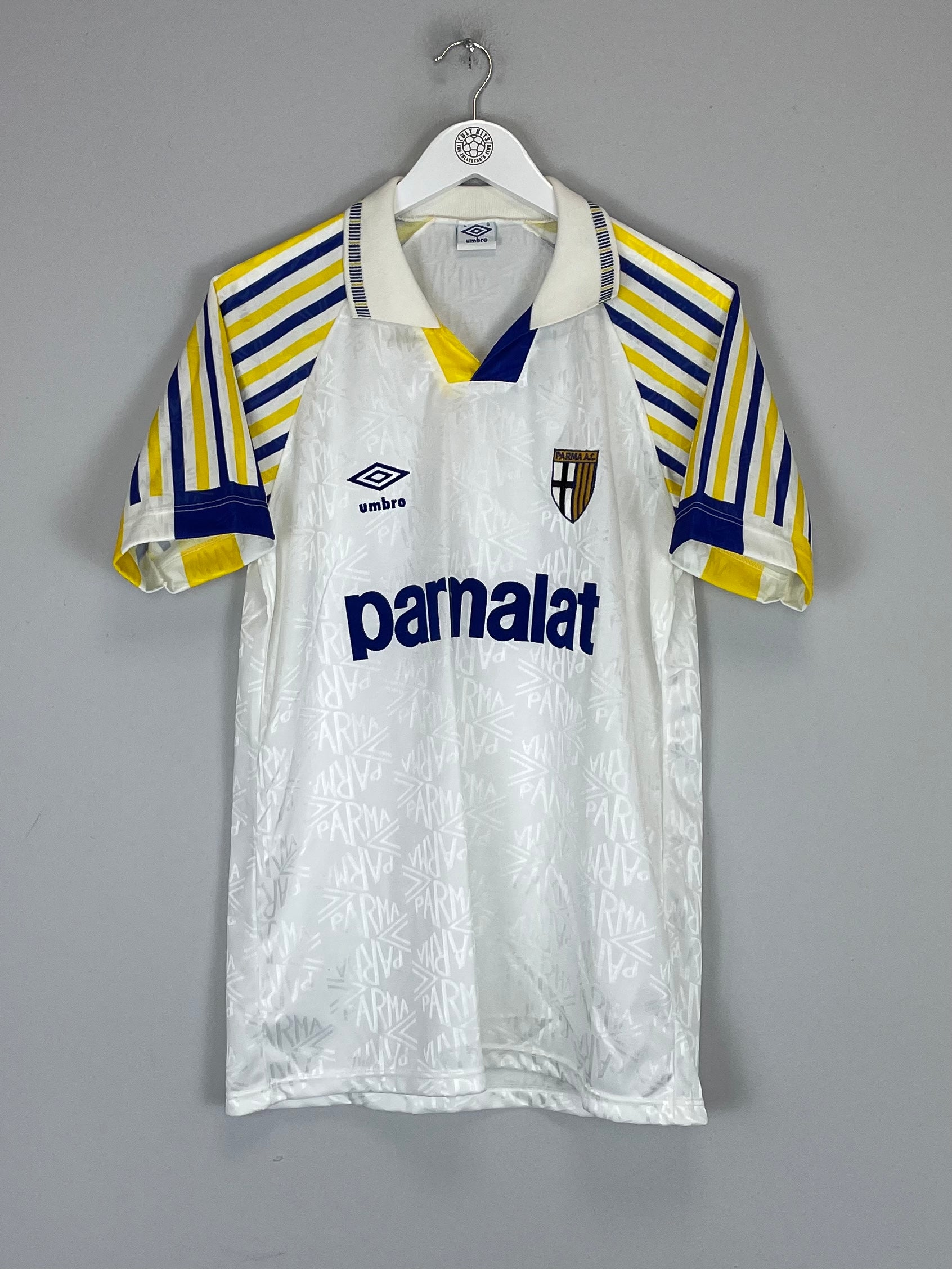 1991/93 PARMA HOME SHIRT (M) UMBRO