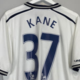 2013/14 TOTTENHAM KANE #37 HOME SHIRT (M) UNDER ARMOUR