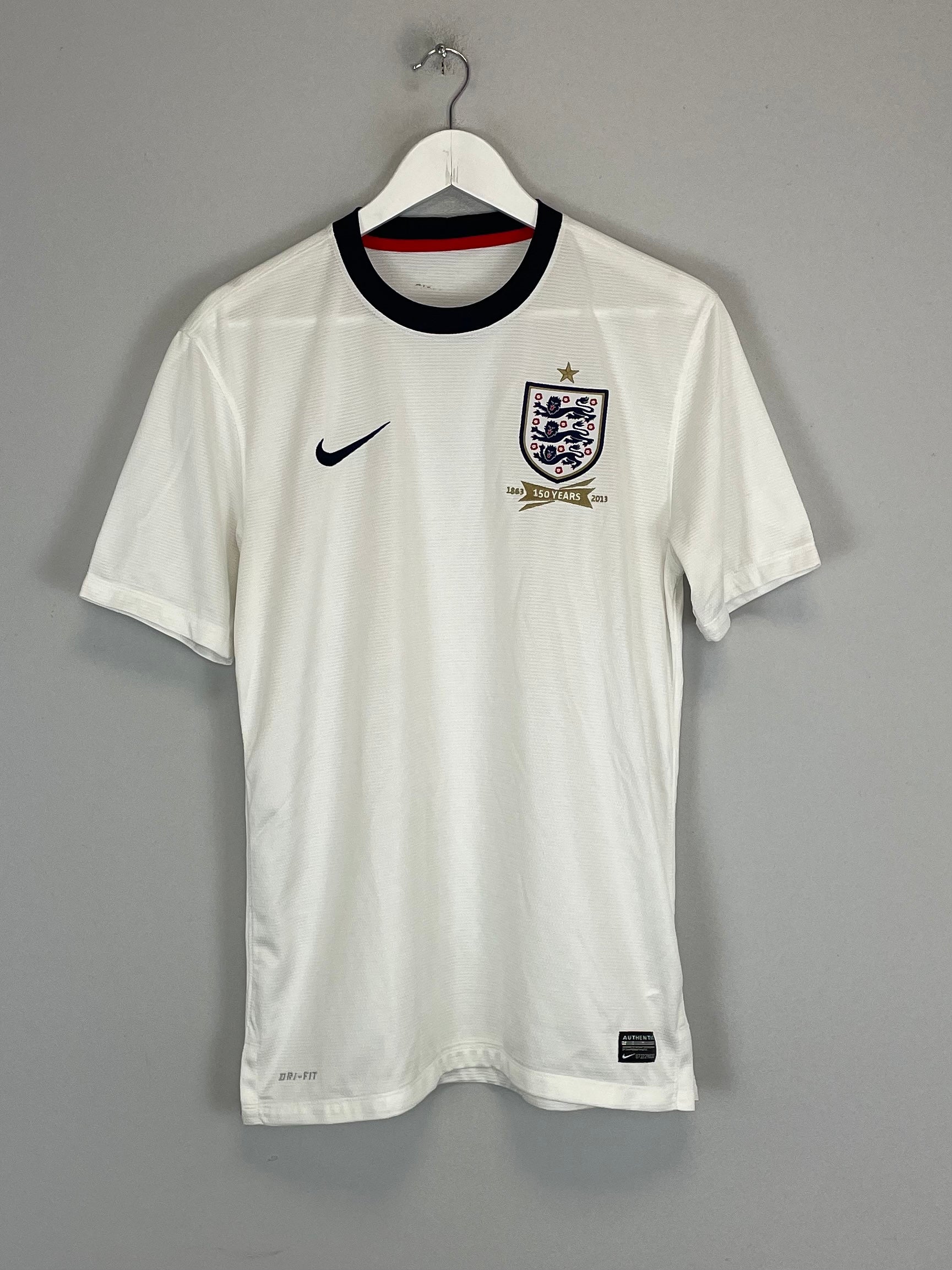 2013 ENGLAND *150 YEAR* HOME SHIRT (M) NIKE