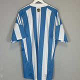 2010/11 ARGENTINA HOME SHIRT (XL) ADIDAS