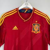 2011/12 SPAIN HOME SHIRT (M) ADIDAS