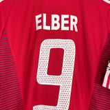 2002/04 BAYERN MUNICH ELBER #9 *BNWT* C/L HOME SHIRT (L) ADIDAS