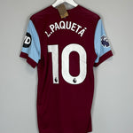 2023/24 WEST HAM L.PAQUETA #10 *BNWT* HOME SHIRT (L) UMBRO