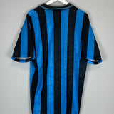 1991/92 INTER MILAN HOME SHIRT (XL) UMBRO