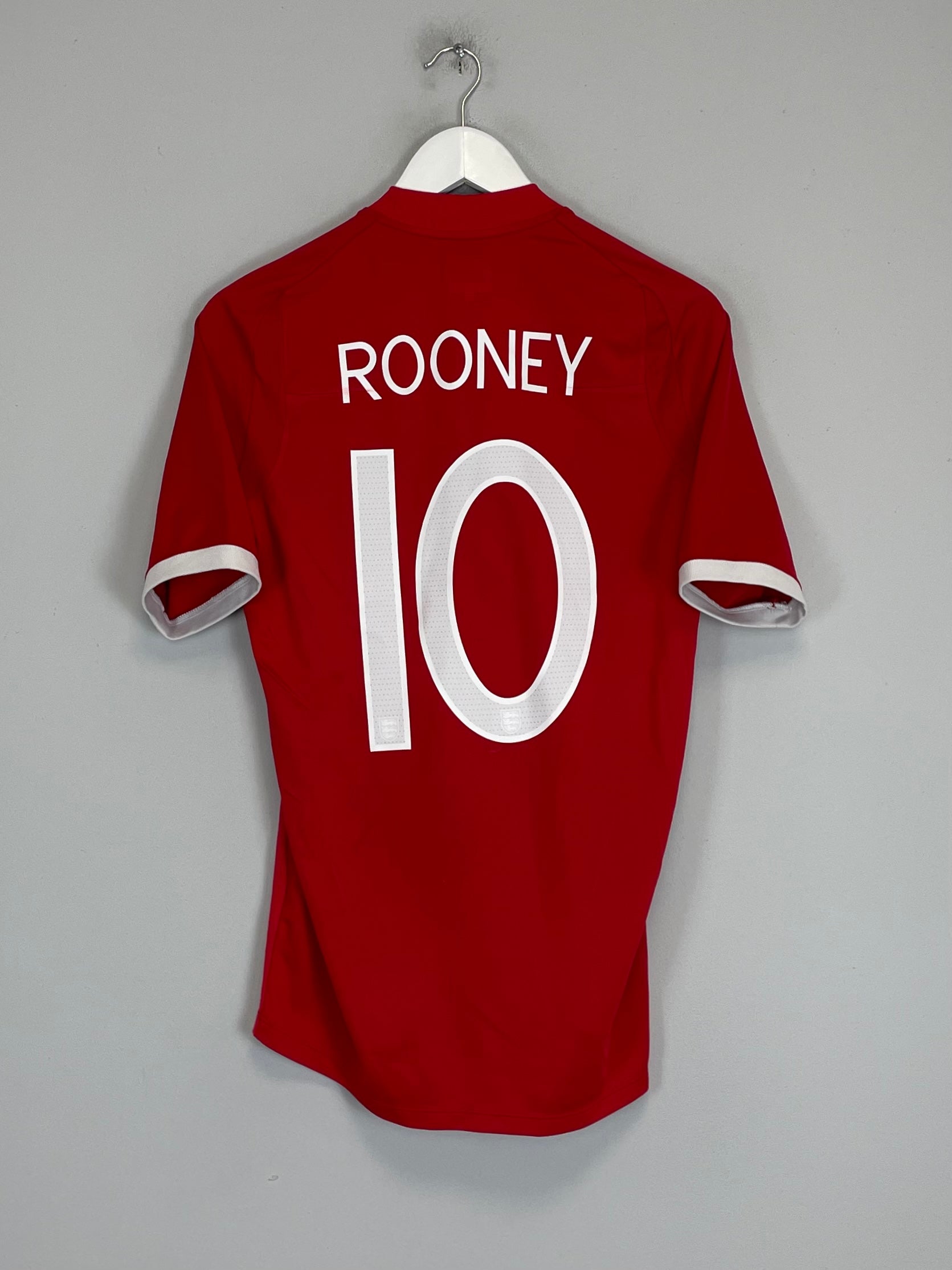 2010/12 ENGLAND ROONEY #10 AWAY SHIRT (S) UMBRO