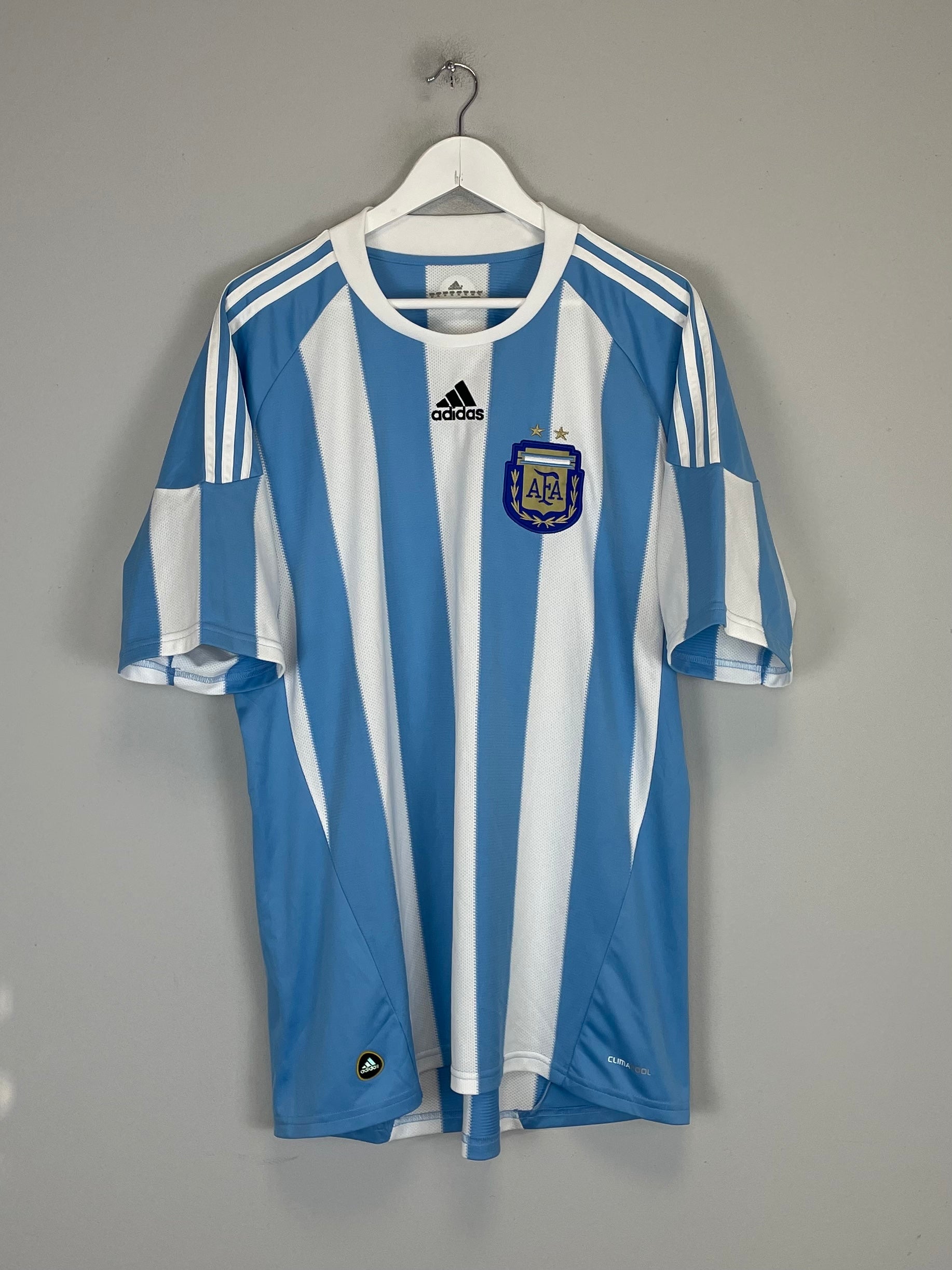 2010/11 ARGENTINA HOME SHIRT (XL) ADIDAS