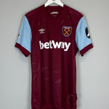 2023/24 WEST HAM L.PAQUETA #10 *BNWT* HOME SHIRT (L) UMBRO