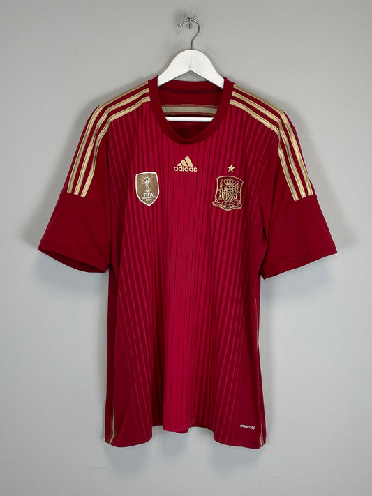 2014/15 SPAIN HOME SHIRT (XL) ADIDAS