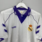 1993/94 REAL MADRID HOME SHIRT (M) HUMMEL