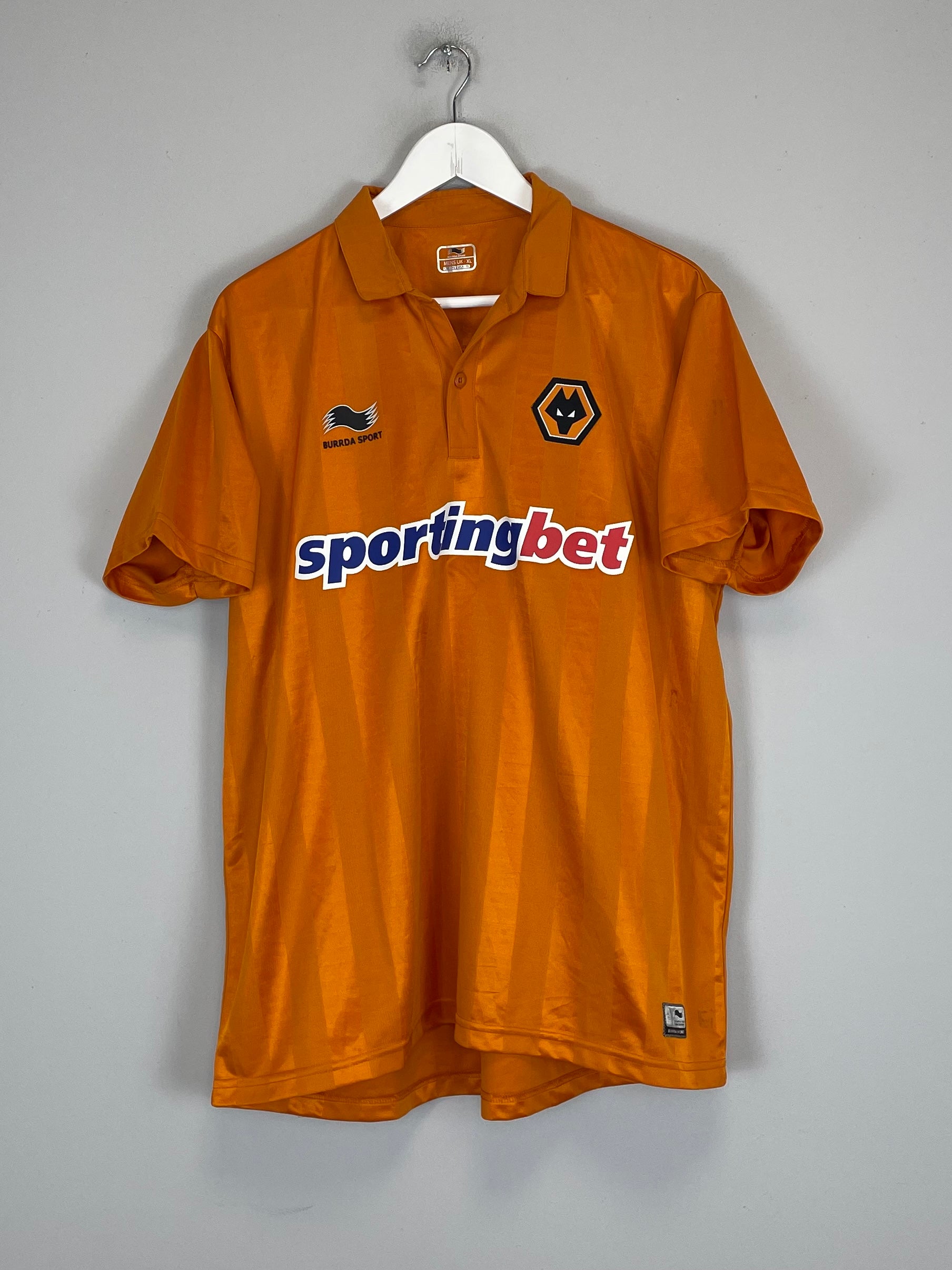 2012/13 WOLVES HOME SHIRT (XL) BURRDA SPORT