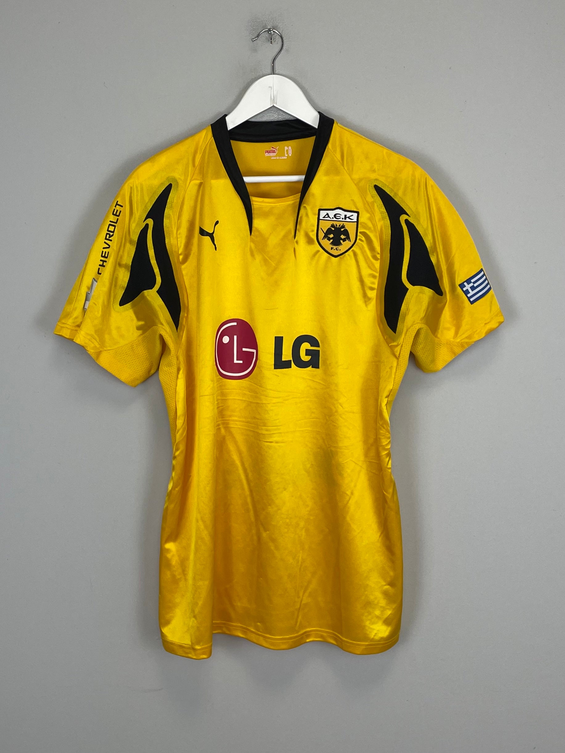 2007/08 AEK ATHENS HOME SHIRT (XL) PUMA