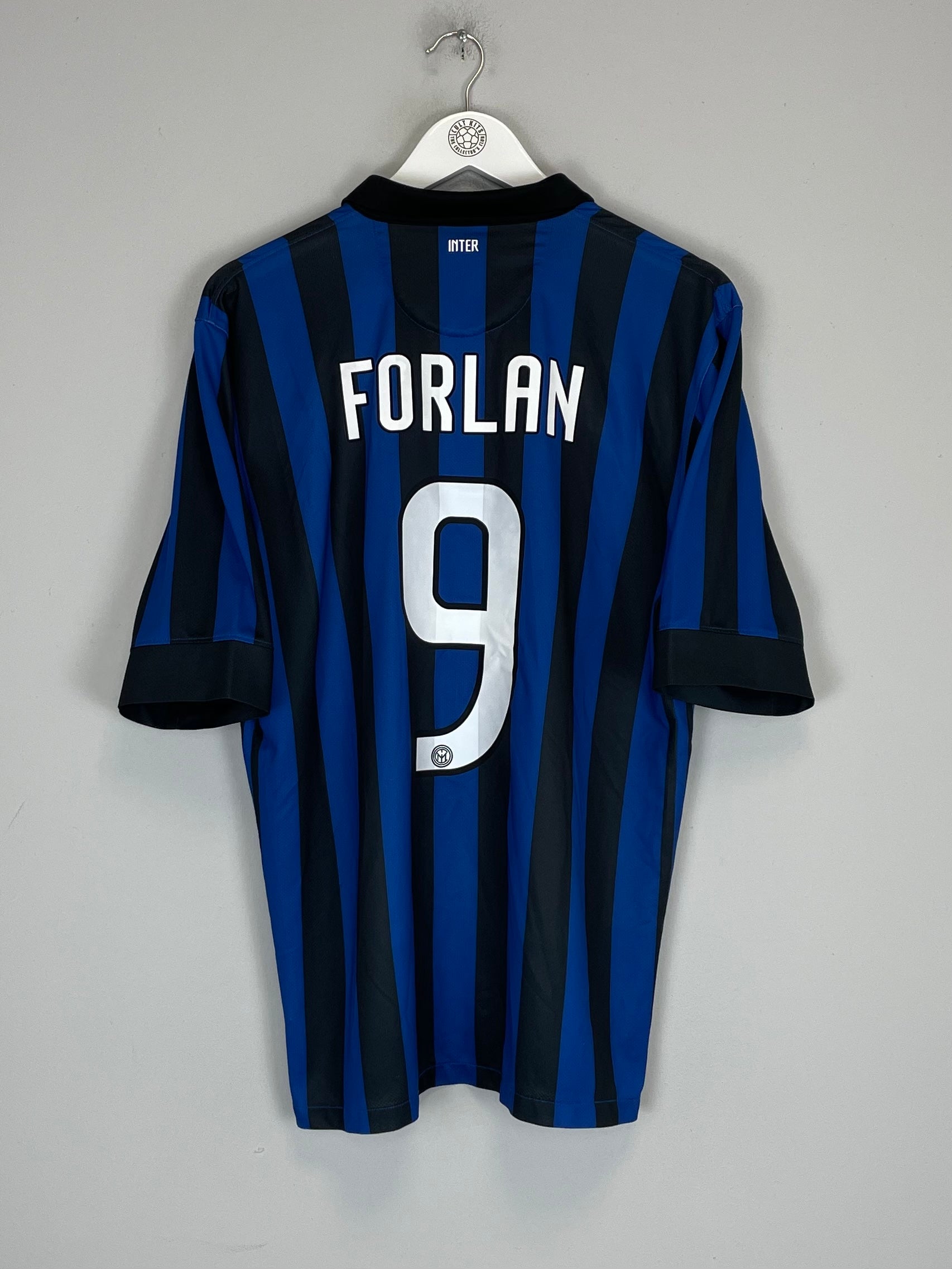 2011/12 INTER MILAN FORLAN #9 HOME SHIRT (L) NIKE