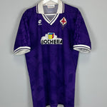 1991/92 FIORENTINA HOME SHIRT (L) LOTTO