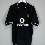 2003/05 MANCHESTER UNITED ROONEY #8 AWAY SHIRT (L) NIKE