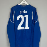 2010/12 ITALY PIRLO #21 L/S HOME SHIRT (L) PUMA