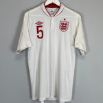 2012/13 ENGLAND #5 HOME SHIRT (M) UMBRO