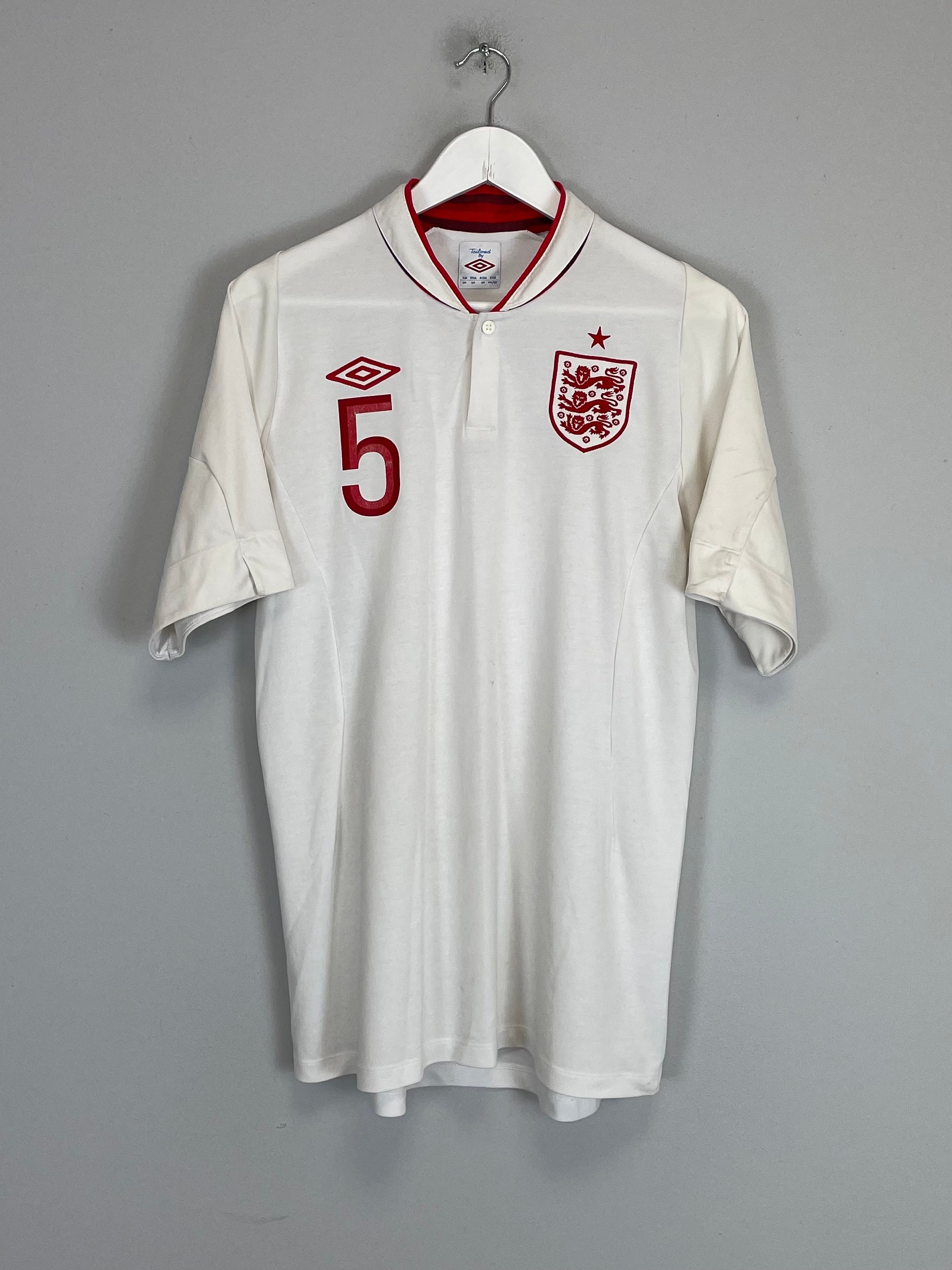 2012/13 ENGLAND #5 HOME SHIRT (M) UMBRO