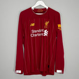 2019/20 LIVERPOOL ALEXANDER ARNOLD #66 L/S HOME SHIRT (L) NEW BALANCE