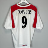 1998/00 LIVERPOOL FOWLER #9 AWAY SHIRT (L) REEBOK