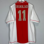 1999/00 AJAX GRONKJAER #11 HOME SHIRT (XXL) UMBRO