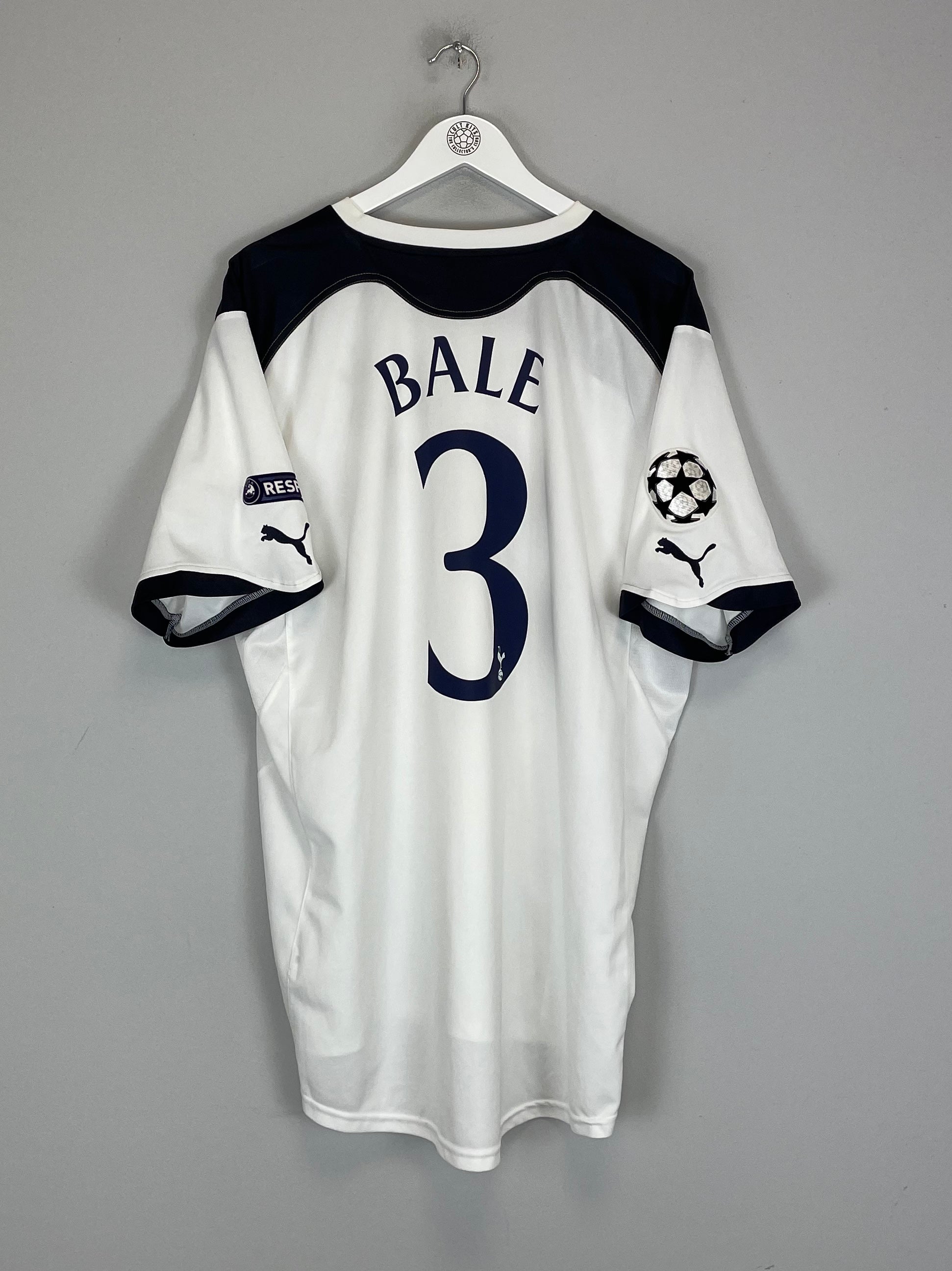 2010/11 TOTTENHAM BALE #3 C/L HOME SHIRT (XXL) PUMA