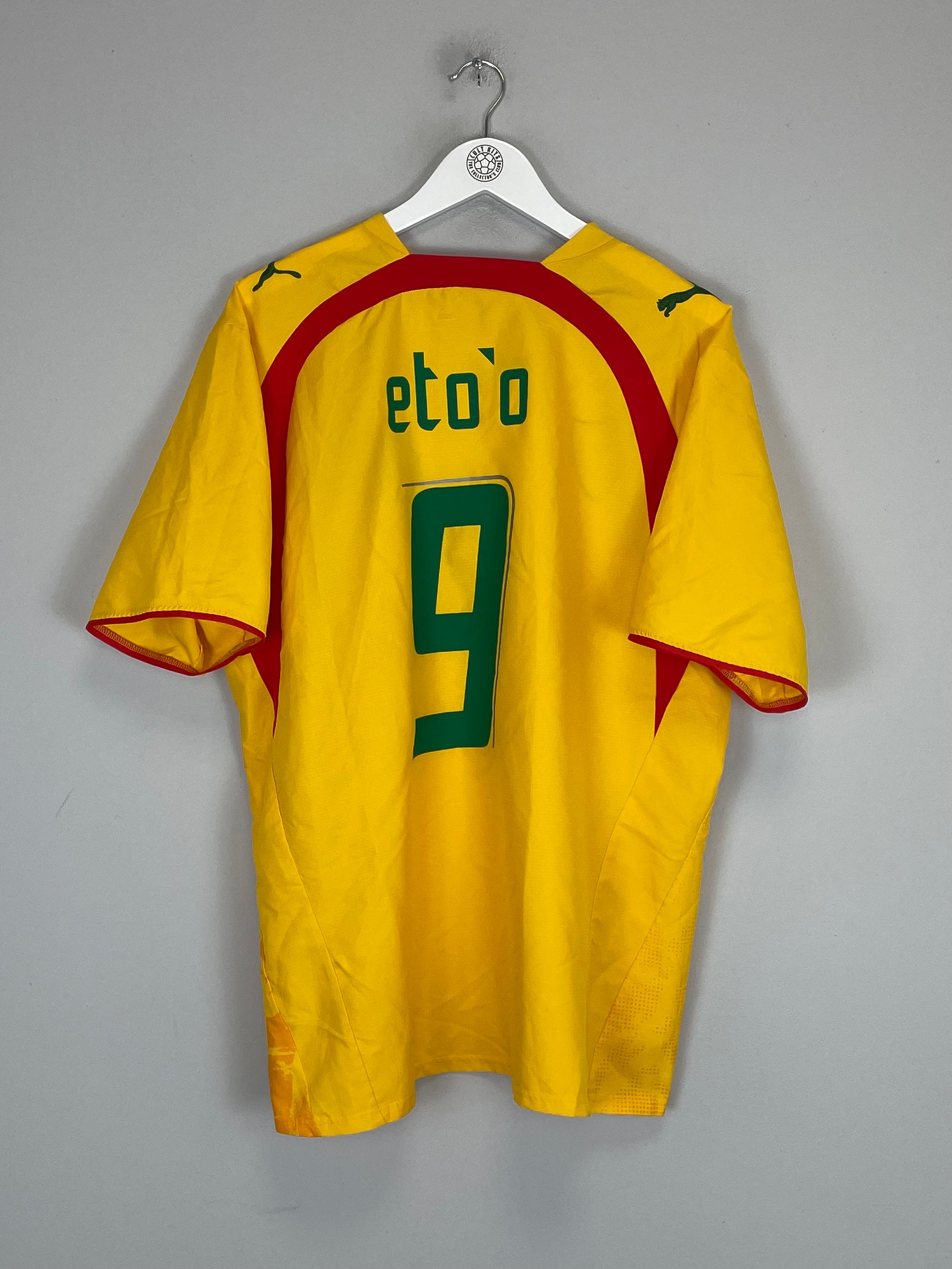 2006/07 CAMEROON ETO'O #9 AWAY SHIRT (XL) PUMA