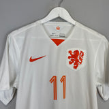 2015 NETHERLANDS ROBBEN #11 AWAY SHIRT (S) NIKE