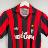 1990/92 AC MILAN HOME SHIRT (S) ADIDAS