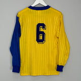 1990/92 CLERMONT AUVERGNE L/S #6 HOME SHIRT (M) ADIDAS