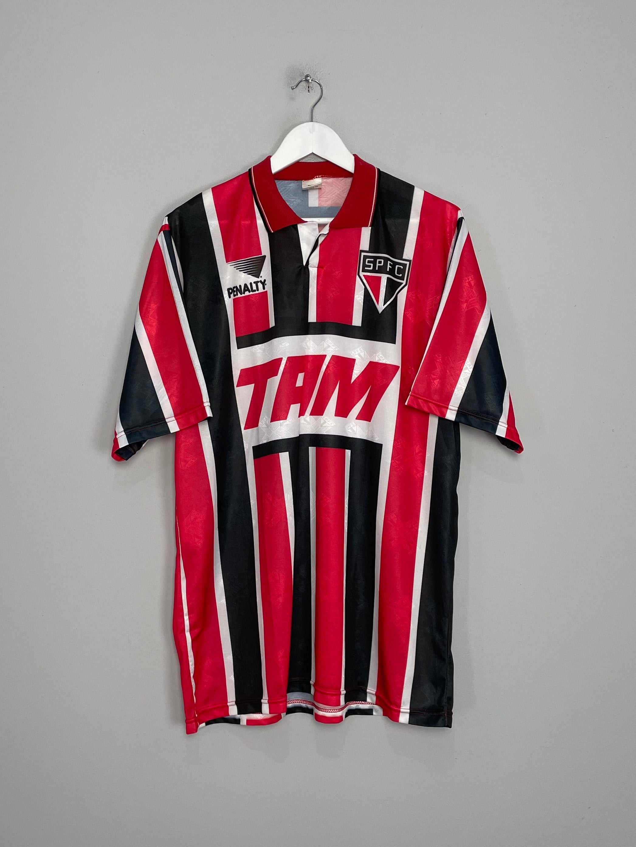 1993/94 SAO PAULO #10 AWAY SHIRT (XL) PENALTY