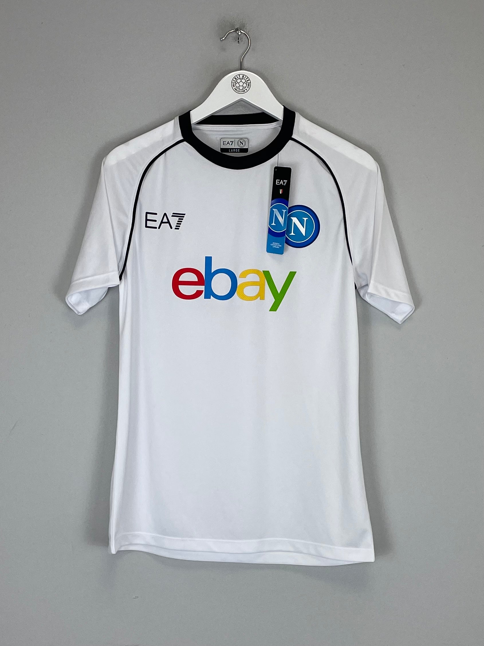 2023/24 NAPOLI *BNWT* TRAINING SHIRT (L) EA7