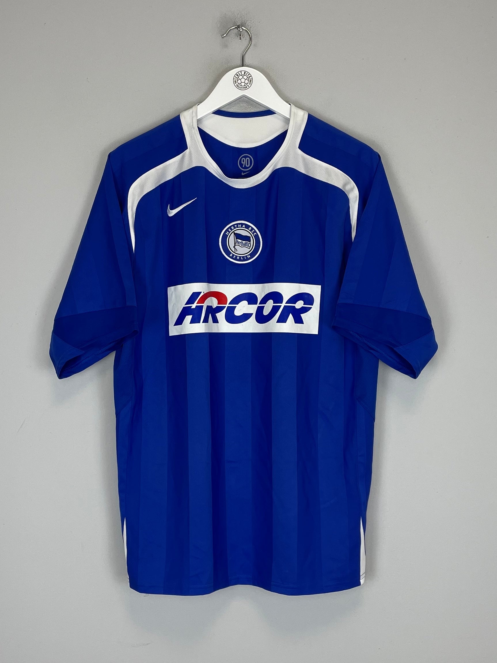 2005/06 HERTHA BERLIN HOME SHIRT (L) NIKE