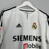 2004/05 REAL MADRID BECKHAM #23 HOME SHIRT (S) ADIDAS