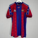 1997/98 BARCELONA GIOVANNI #10 HOME SHIRT (XL) KAPPA