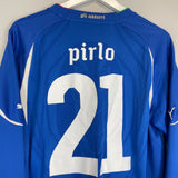 2010/12 ITALY PIRLO #21 L/S HOME SHIRT (L) PUMA