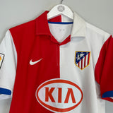 2006/07 ATLETICO MADRID KUN AGUERO #10 HOME SHIRT (M) NIKE