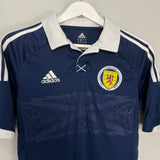 2011/13 SCOTLAND HOME SHIRT (S) ADIDAS