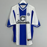 1998/00 HERTHA BERLIN HOME SHIRT (XL) NIKE