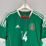 2011/13 MEXICO CHICHARITO #14 HOME SHIRT (M) ADIDAS